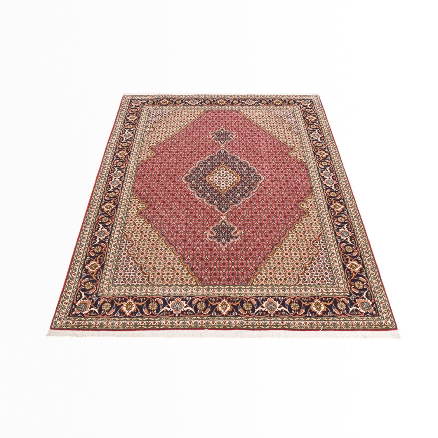 Persisk tæppe - Tabriz - Royal - 205 x 150 cm - rød