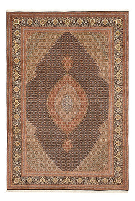 Persisk tæppe - Tabriz - Royal - 303 x 203 cm - mørk beige