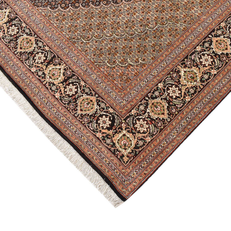 Persisk tæppe - Tabriz - Royal - 303 x 203 cm - mørk beige