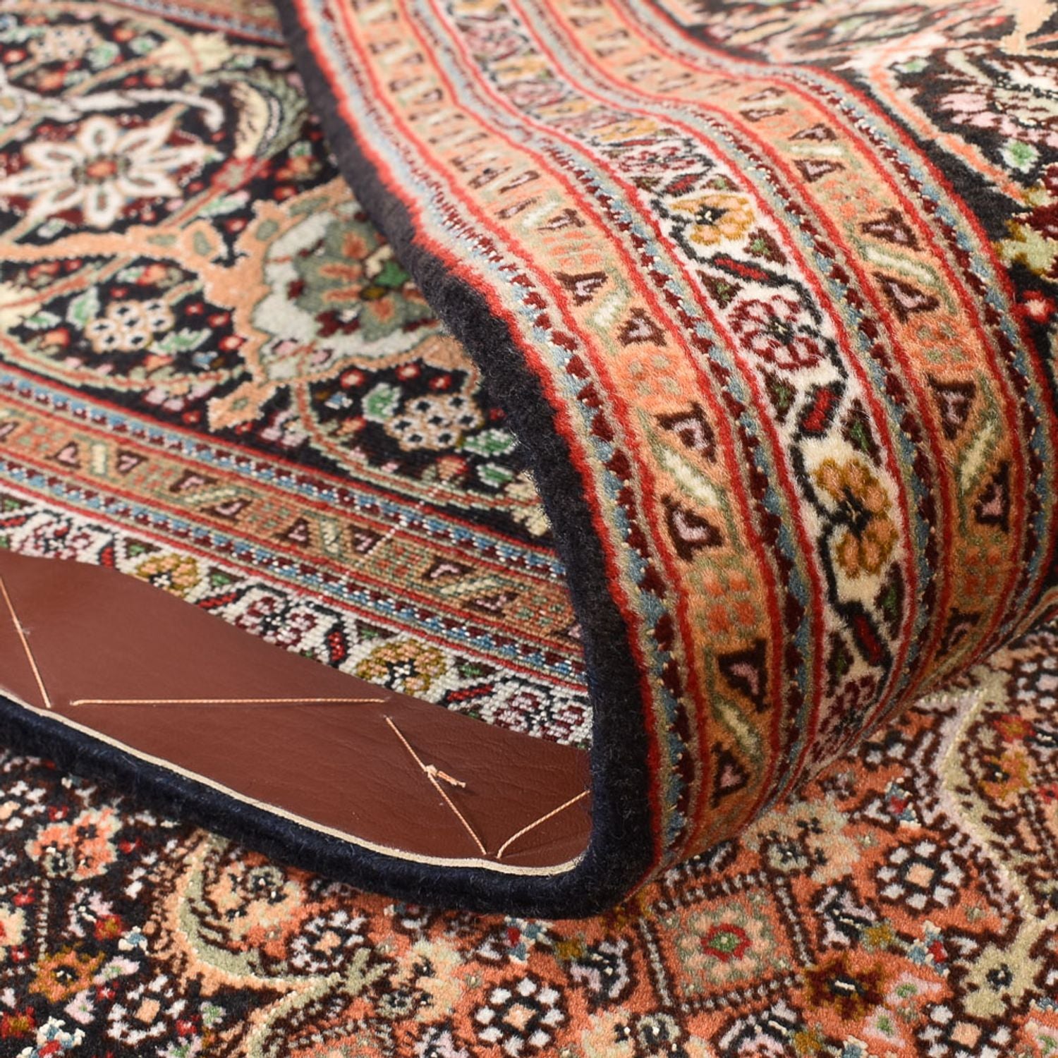 Persisk tæppe - Tabriz - Royal - 303 x 203 cm - mørk beige