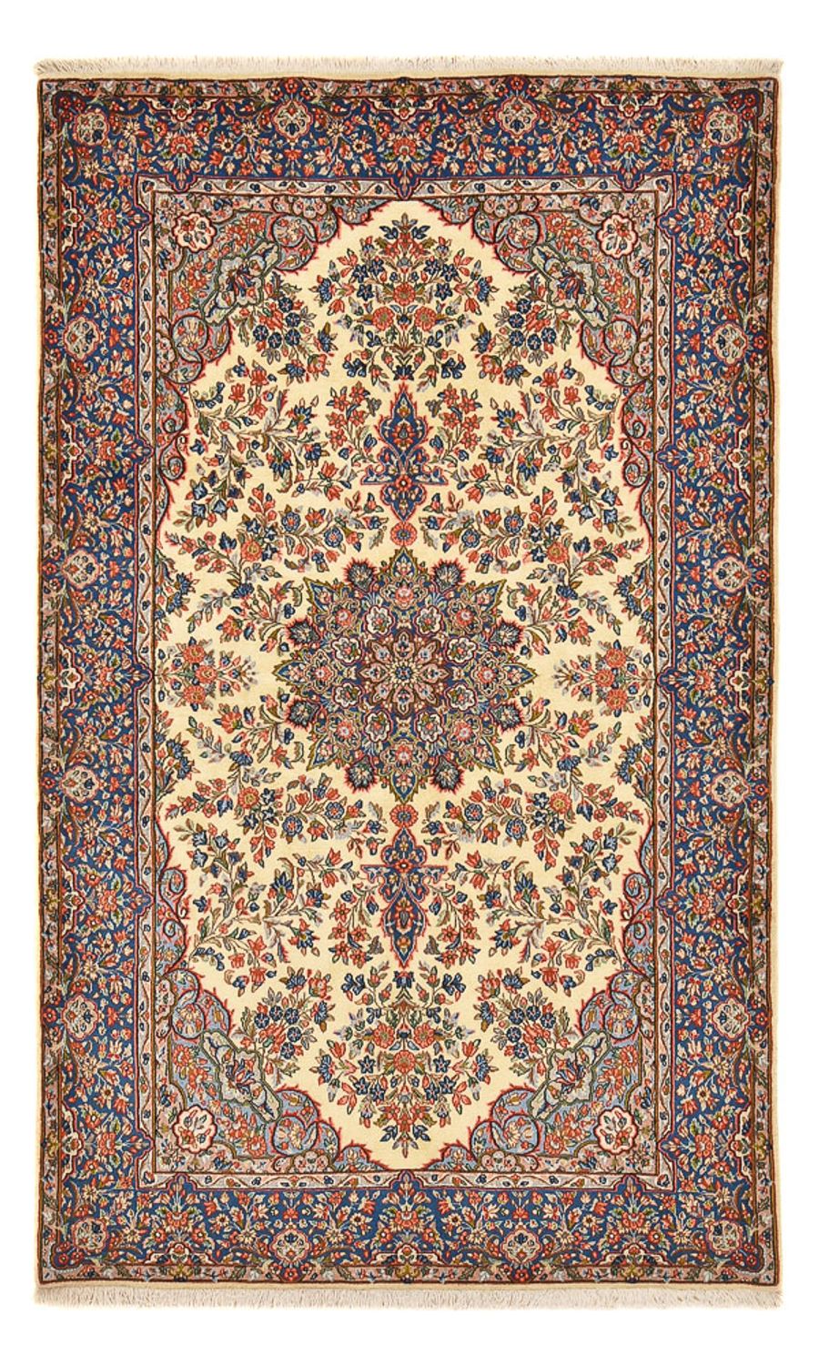 Persisk tæppe - Royal - 245 x 148 cm - mørk beige