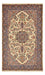Persisk tæppe - Royal - 245 x 148 cm - mørk beige