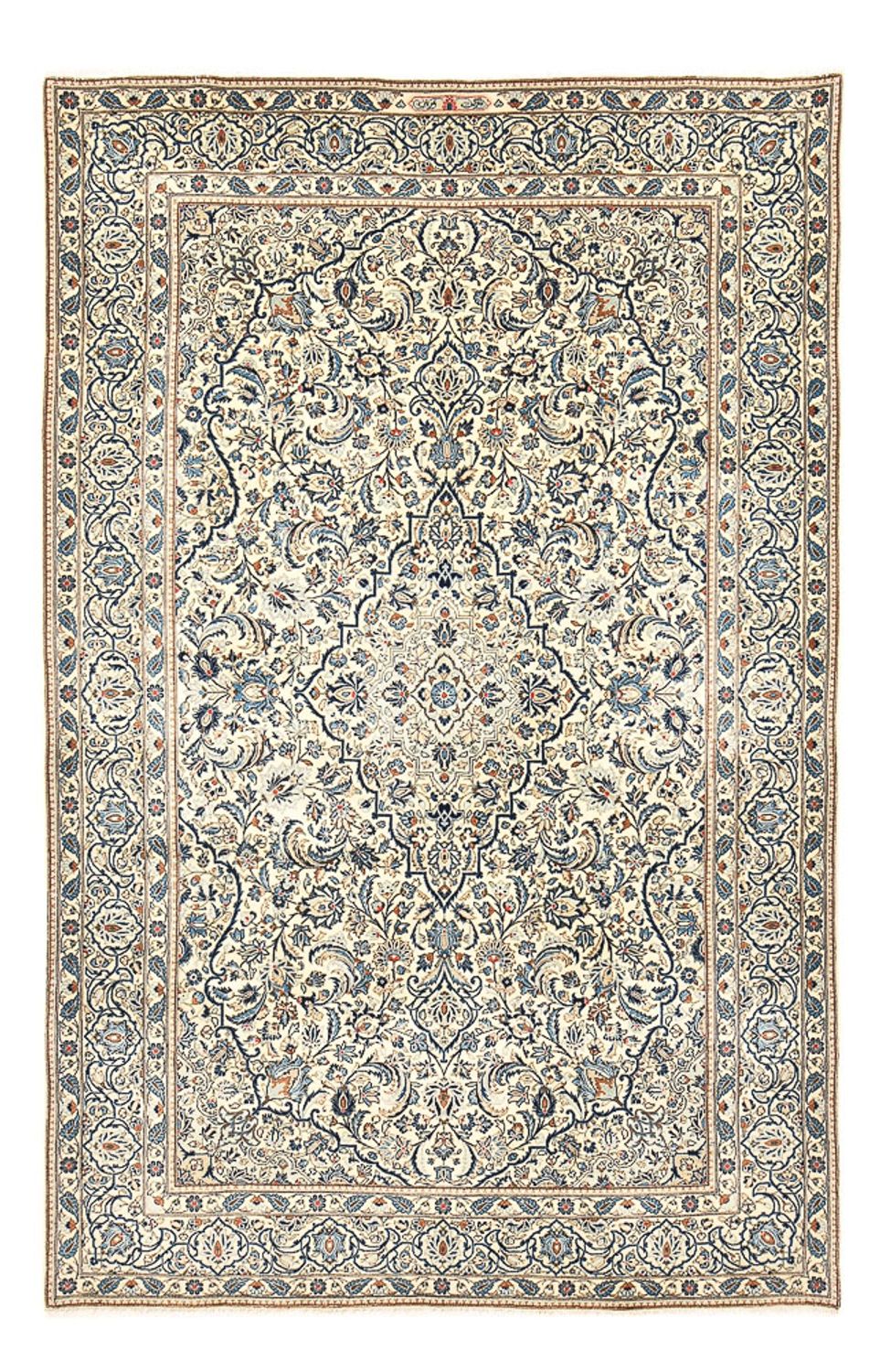 Persisk tæppe - Keshan - 315 x 203 cm - beige
