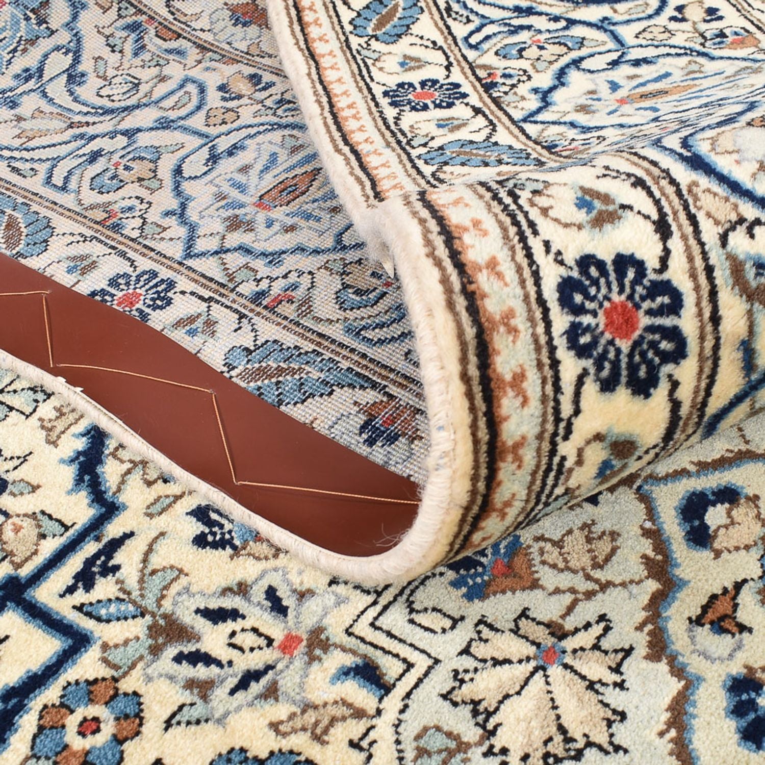 Persisk tæppe - Keshan - 315 x 203 cm - beige