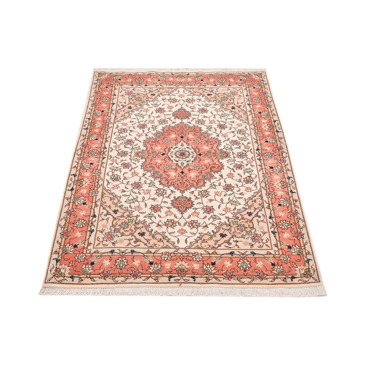 Persisk tæppe - Tabriz - Premium - 160 x 102 cm - beige