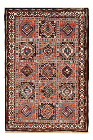 Persisk tæppe - Nomadisk - 243 x 160 cm - lysrød