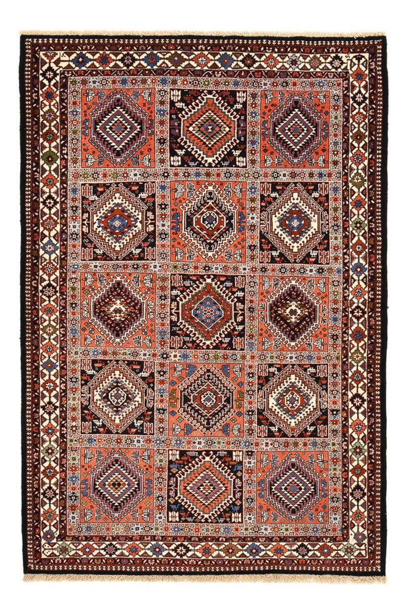 Persisk tæppe - Nomadisk - 243 x 160 cm - lysrød