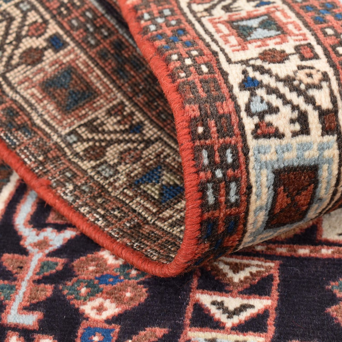 Løber Persisk tæppe - Nomadisk - 203 x 67 cm - mintgrøn