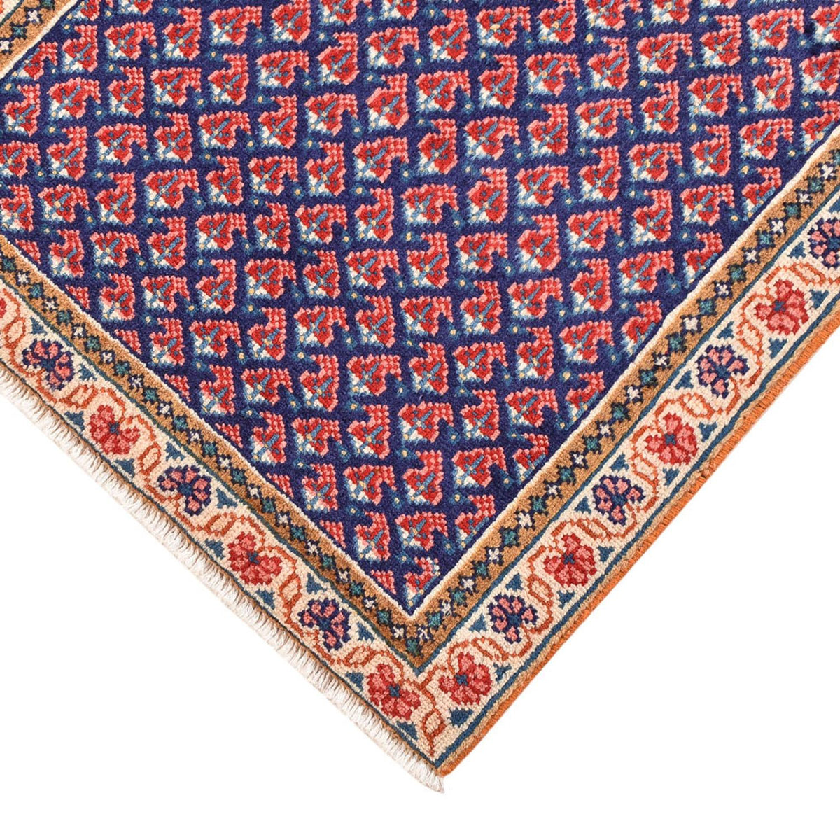 Løber Persisk tæppe - Mir - 202 x 60 cm - terrakotta