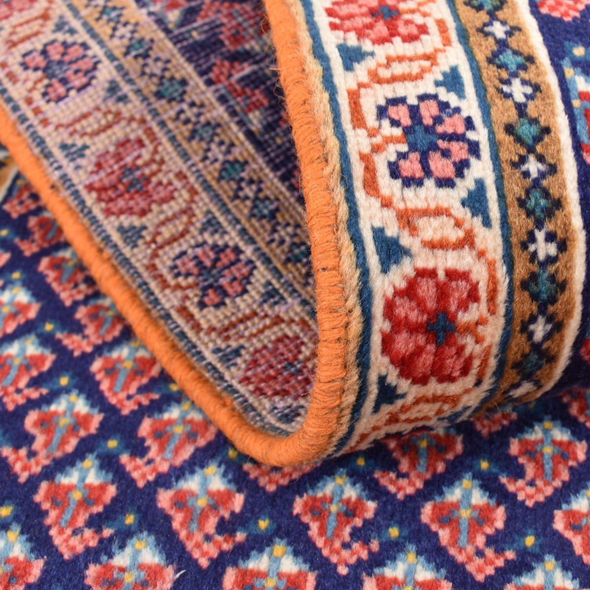 Løber Persisk tæppe - Mir - 202 x 60 cm - terrakotta