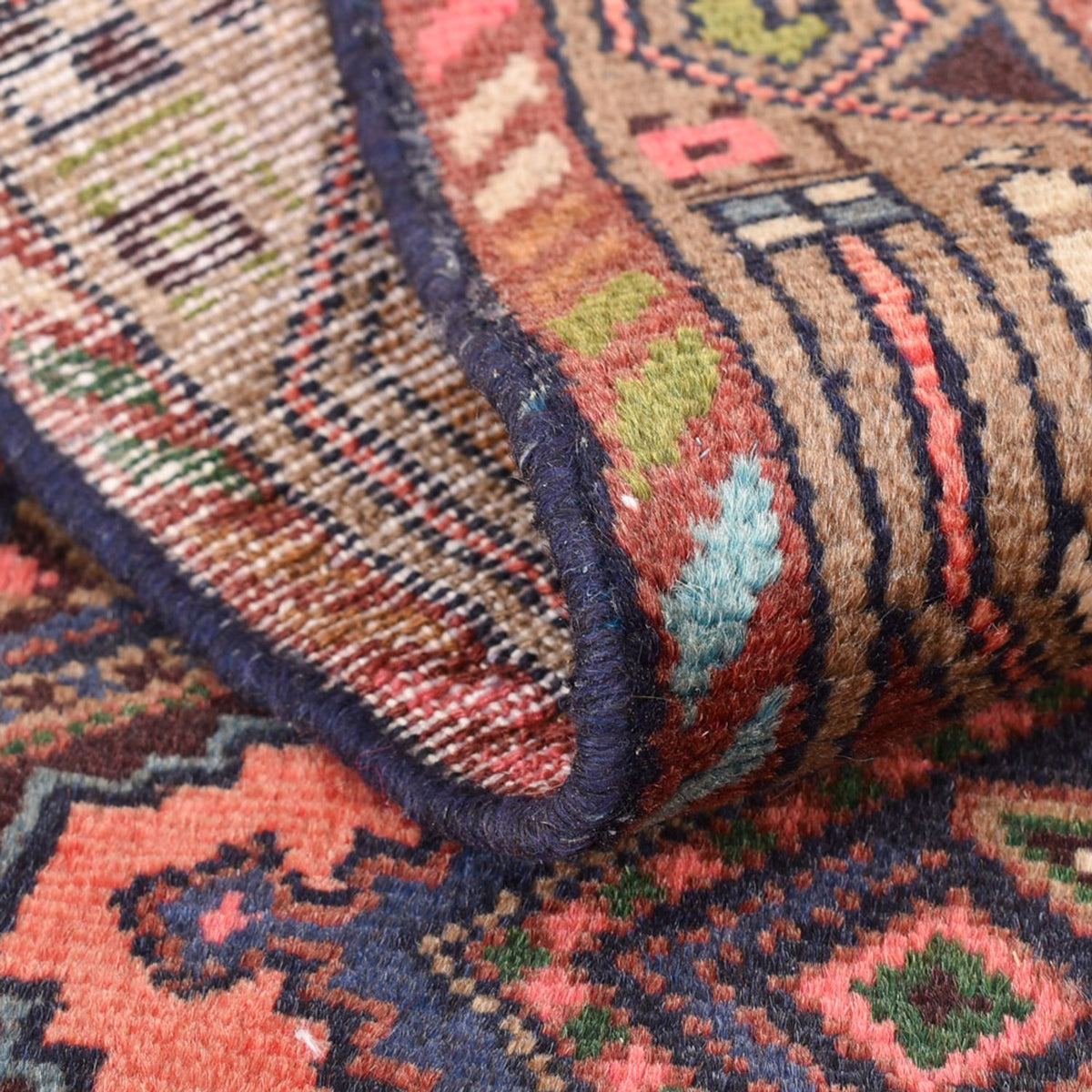 Løber Persisk tæppe - Nomadisk - 185 x 78 cm - mørk beige