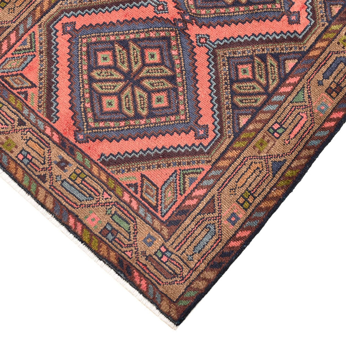 Løber Persisk tæppe - Nomadisk - 188 x 75 cm - mørk beige