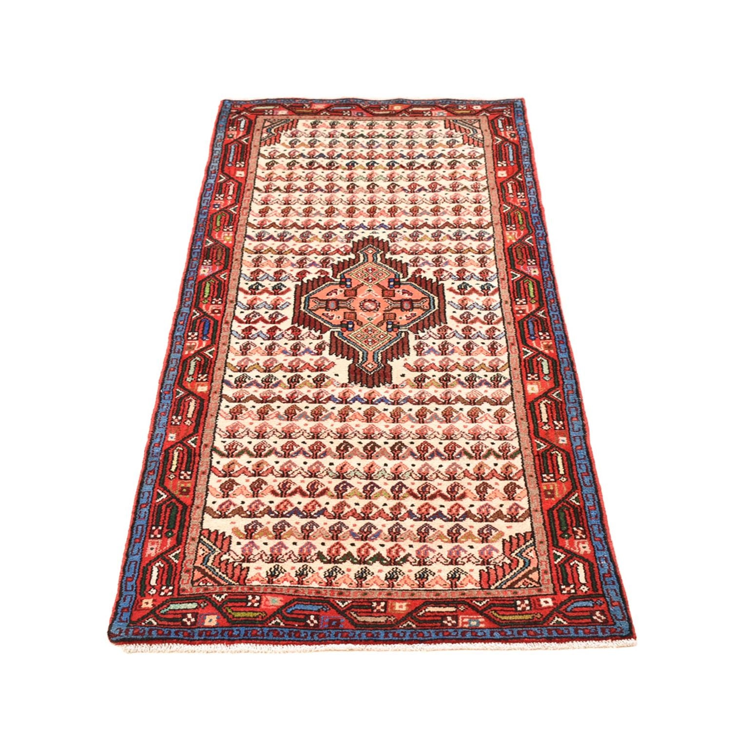 Løber Persisk tæppe - Nomadisk - 196 x 75 cm - beige