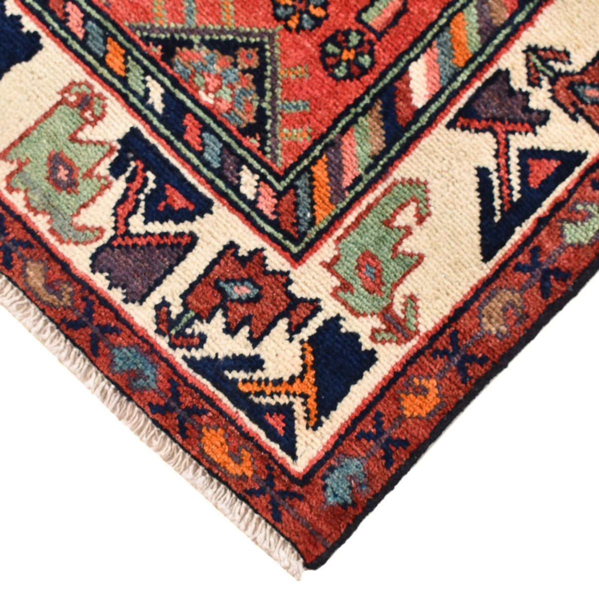 Løber Persisk tæppe - Nomadisk - 192 x 105 cm - mørkeblå