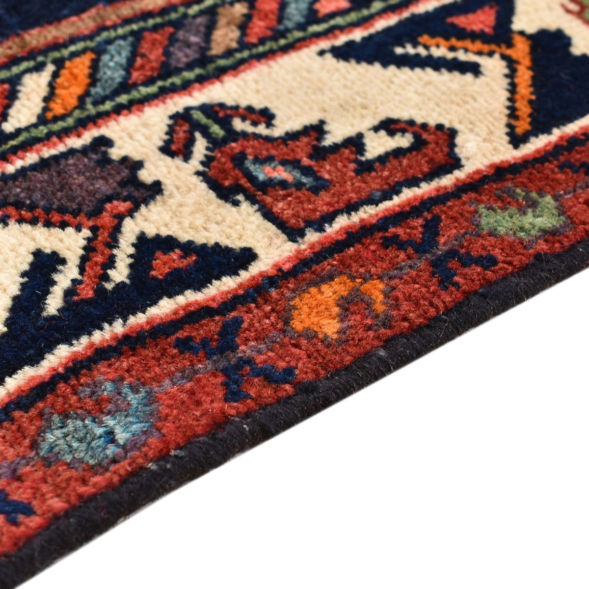 Løber Persisk tæppe - Nomadisk - 192 x 105 cm - mørkeblå