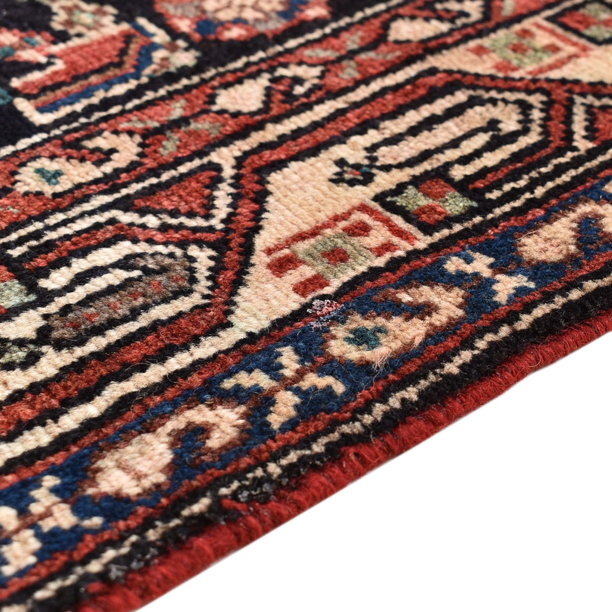 Løber Persisk tæppe - Nomadisk - 213 x 110 cm - mørk beige