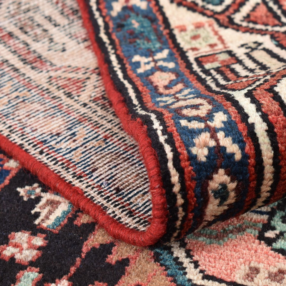 Løber Persisk tæppe - Nomadisk - 213 x 110 cm - mørk beige