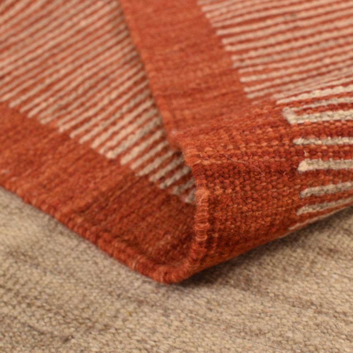 Kelim-tæppe - Trendy - 242 x 155 cm - beige