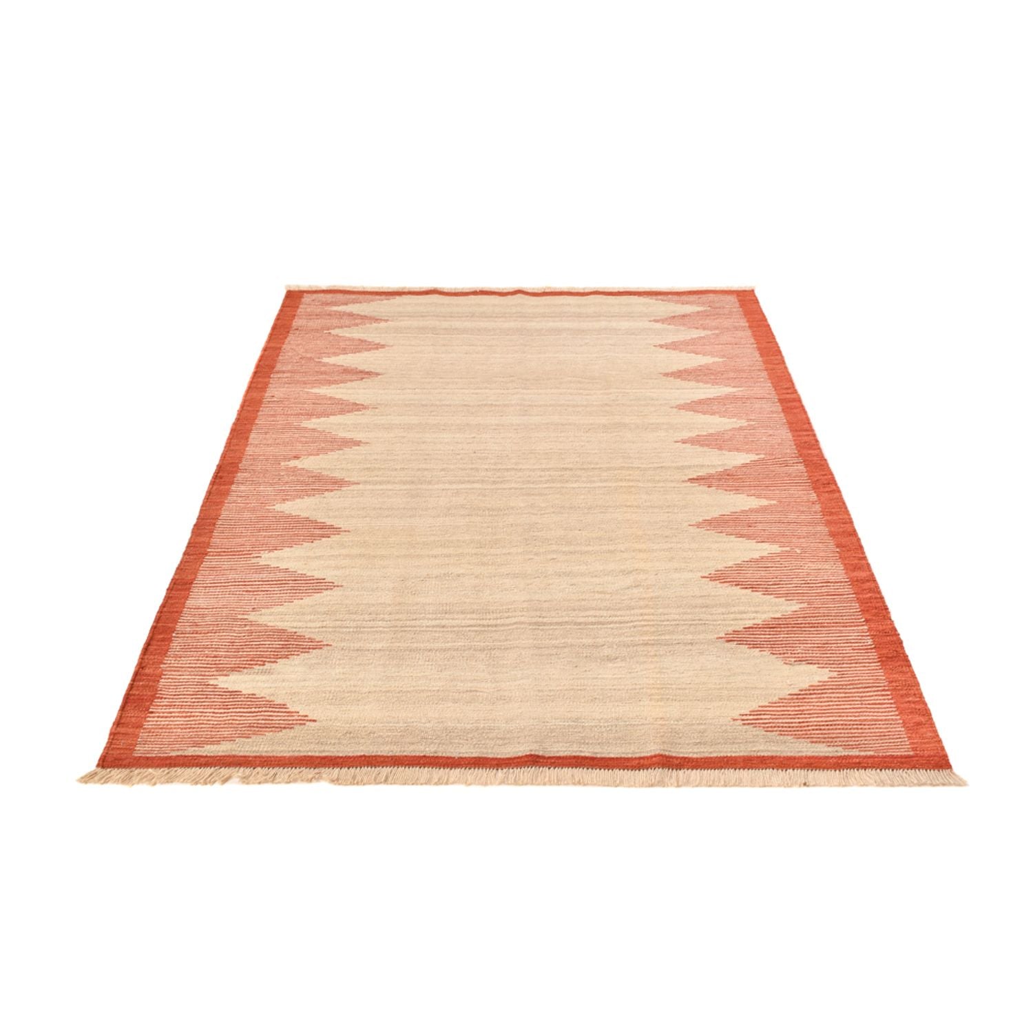 Kelim-tæppe - Trendy - 242 x 155 cm - beige