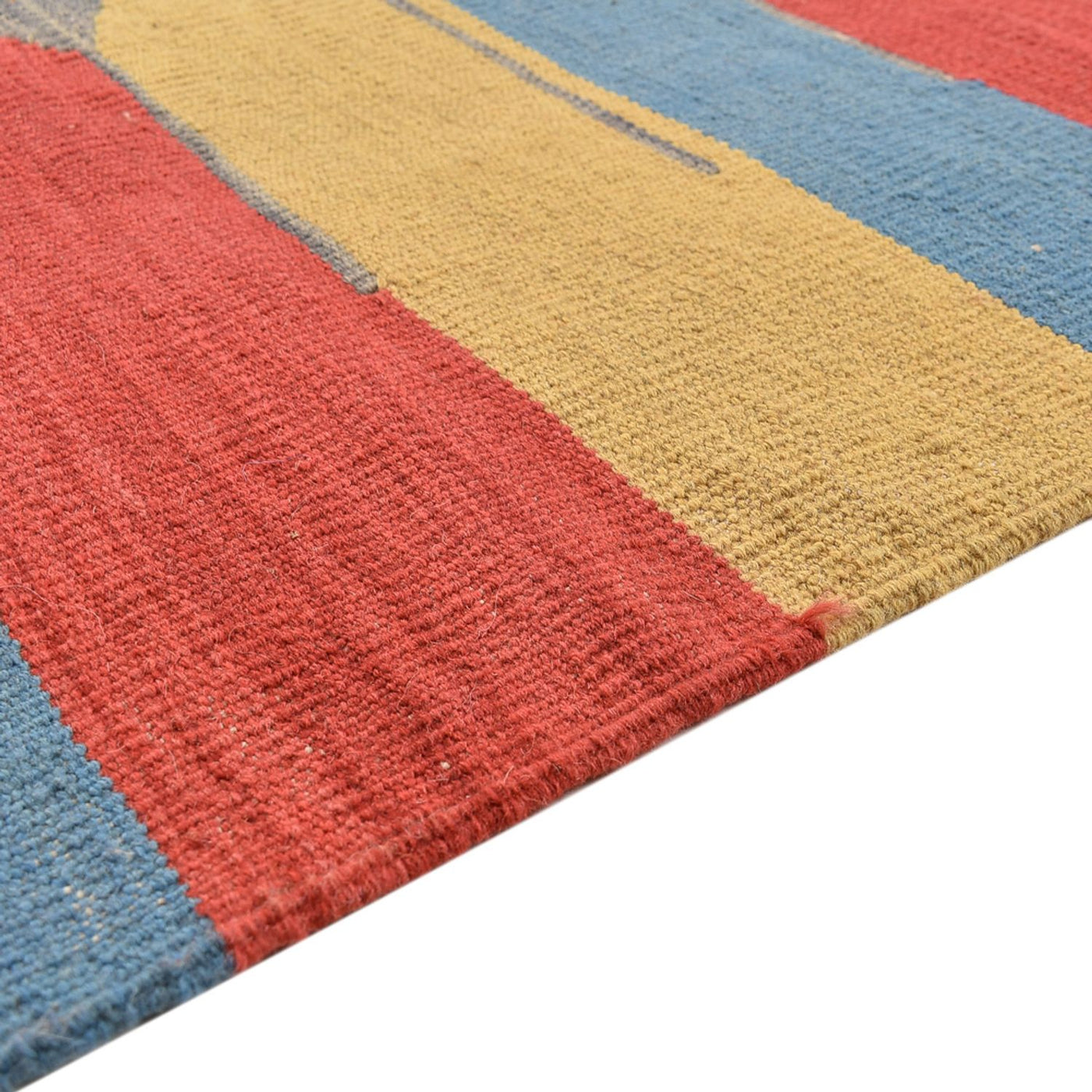 Moderne kilim Tæppe 293x199cm - Uldtæppe