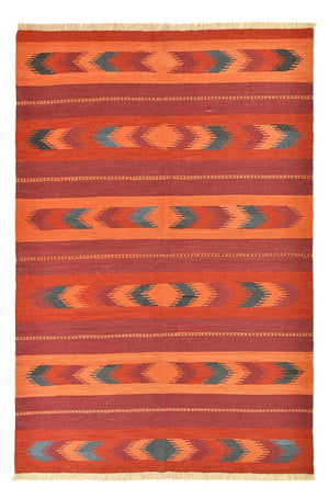 Kelim-tæppe - orientalsk - 253 x 174 cm - flerfarvet