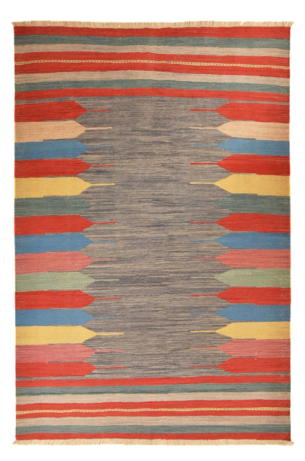 Kelim-tæppe - Trendy - 288 x 192 cm - flerfarvet