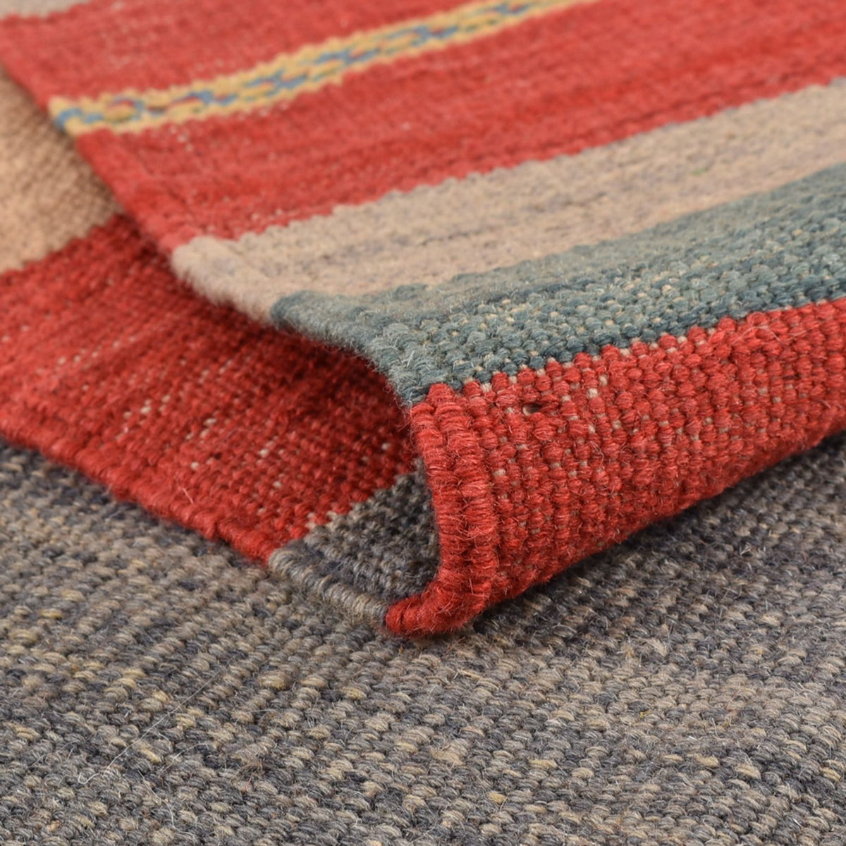 Kelim-tæppe - Trendy - 288 x 192 cm - flerfarvet