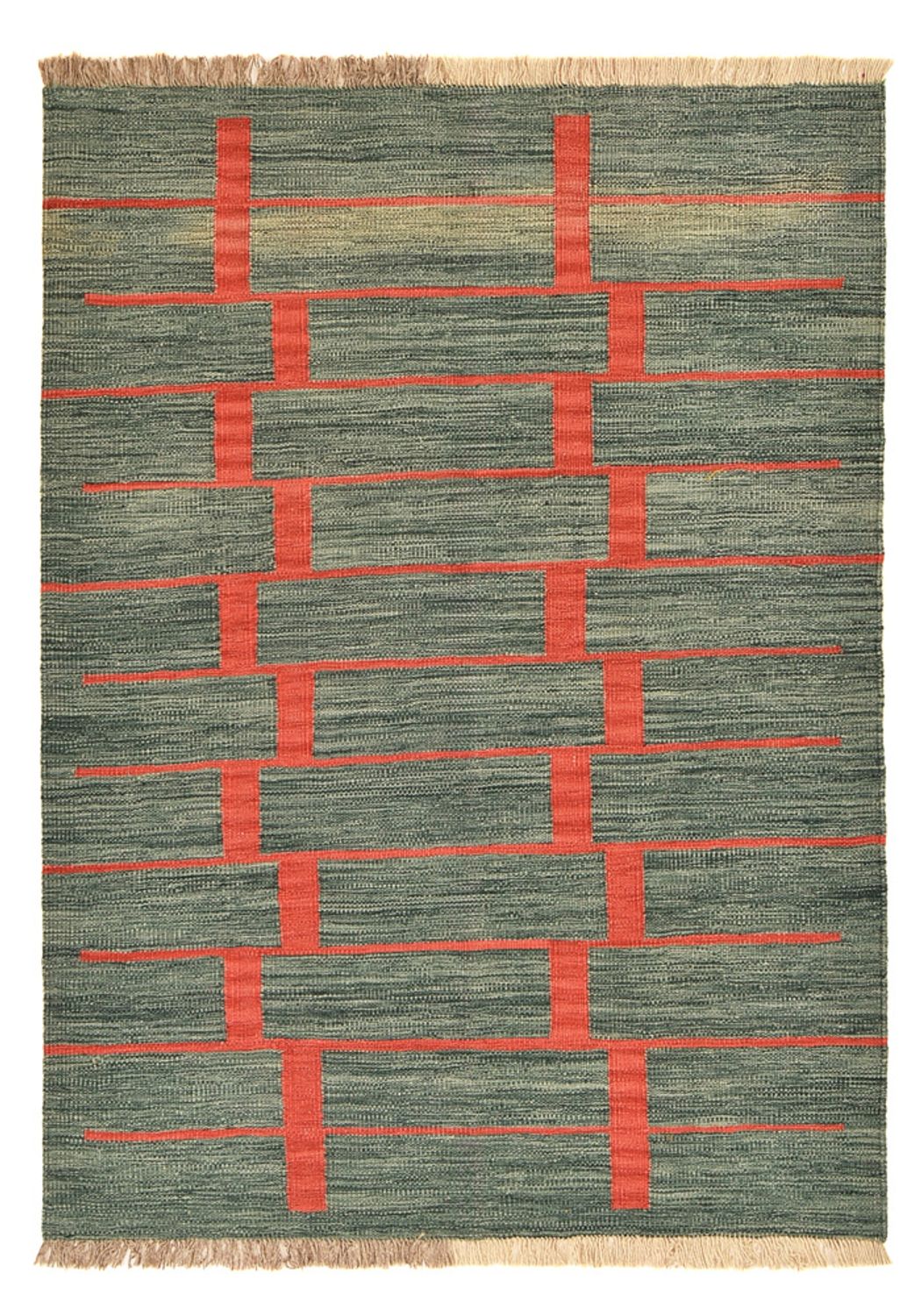Kelim-tæppe - Trendy - 171 x 122 cm - flerfarvet