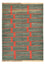 Kelim-tæppe - Trendy - 171 x 122 cm - flerfarvet