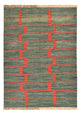Moderne kilim Tæppe 171x122cm - Uldtæppe
