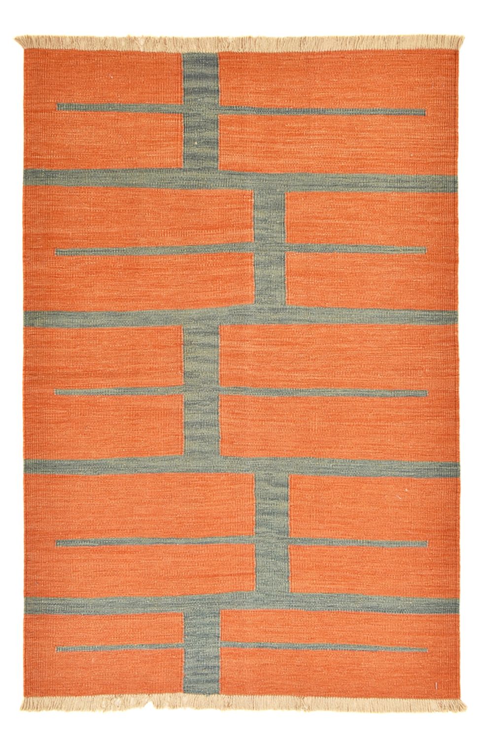 Kelim-tæppe - Trendy - 182 x 121 cm - flerfarvet