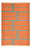 Kelim-tæppe - Trendy - 182 x 121 cm - flerfarvet