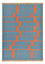 Kelim-tæppe - Trendy - 170 x 119 cm - flerfarvet
