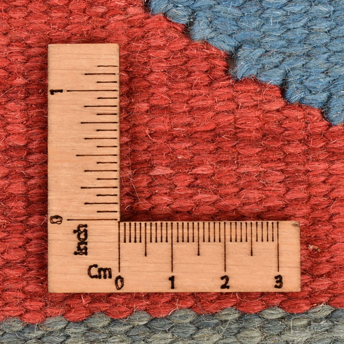 Kelim-tæppe - Trendy - 189 x 146 cm - flerfarvet