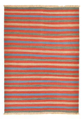 Kelim-tæppe - Trendy - 203 x 149 cm - flerfarvet