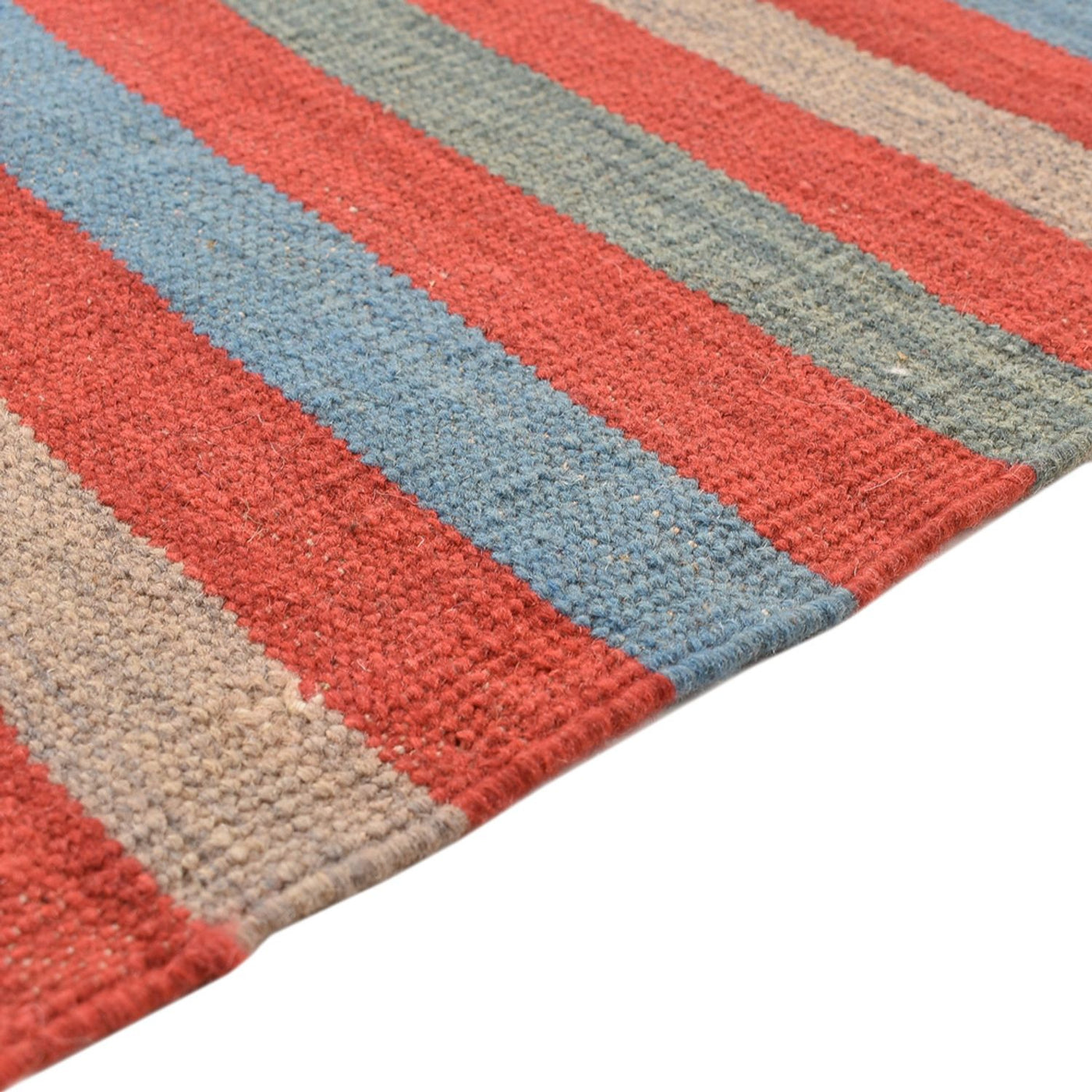 Moderne kilim Tæppe 203x149cm - Uldtæppe