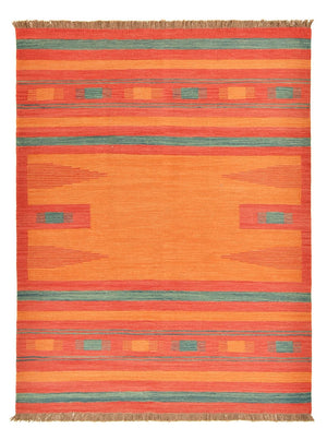 Kelim-tæppe - Trendy - 203 x 155 cm - flerfarvet