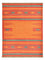 Kelim-tæppe - Trendy - 203 x 155 cm - flerfarvet