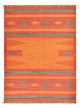 Moderne kilim Tæppe 203x155cm - Uldtæppe