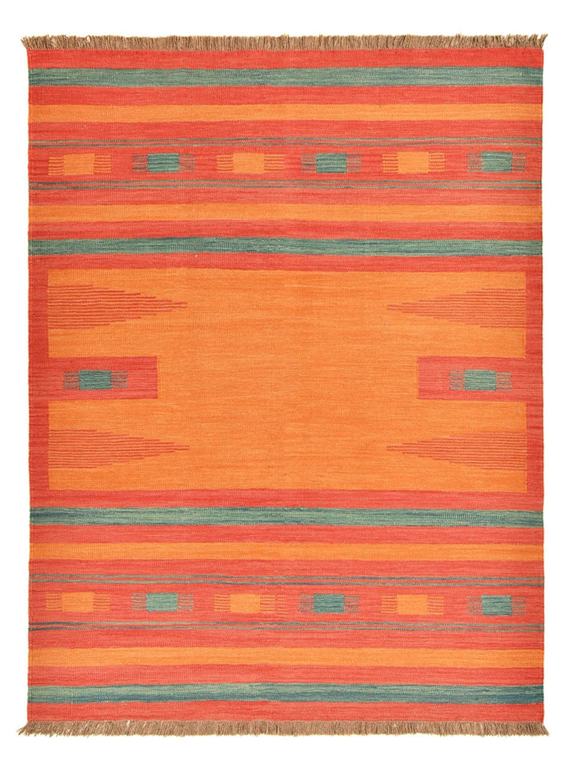 Kelim-tæppe - Trendy - 203 x 155 cm - flerfarvet