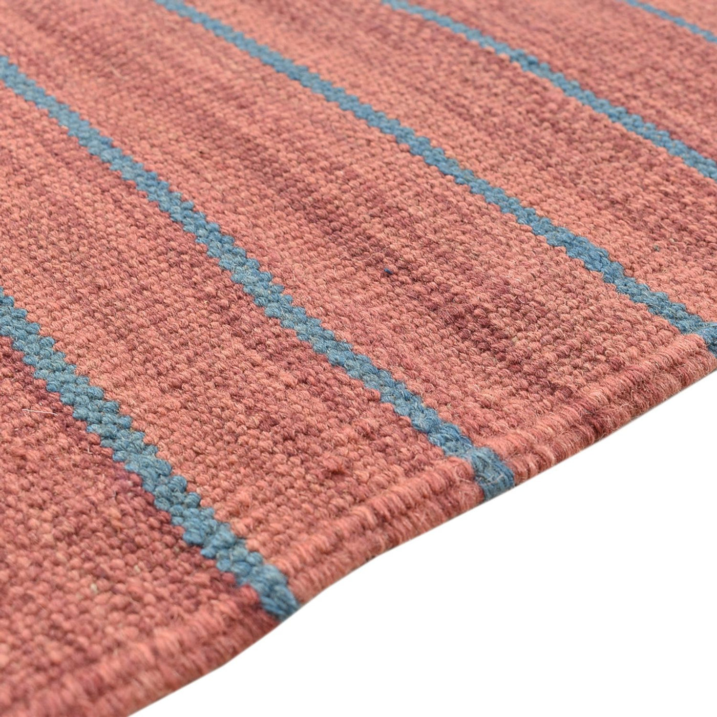 Moderne kilim Tæppe 188x155cm - Uldtæppe