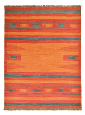 Kelim-tæppe - Trendy - 201 x 155 cm - flerfarvet