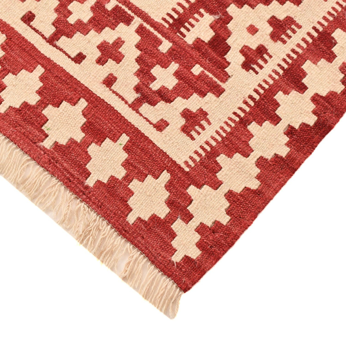 Kelim-tæppe - orientalsk - 169 x 119 cm - flerfarvet