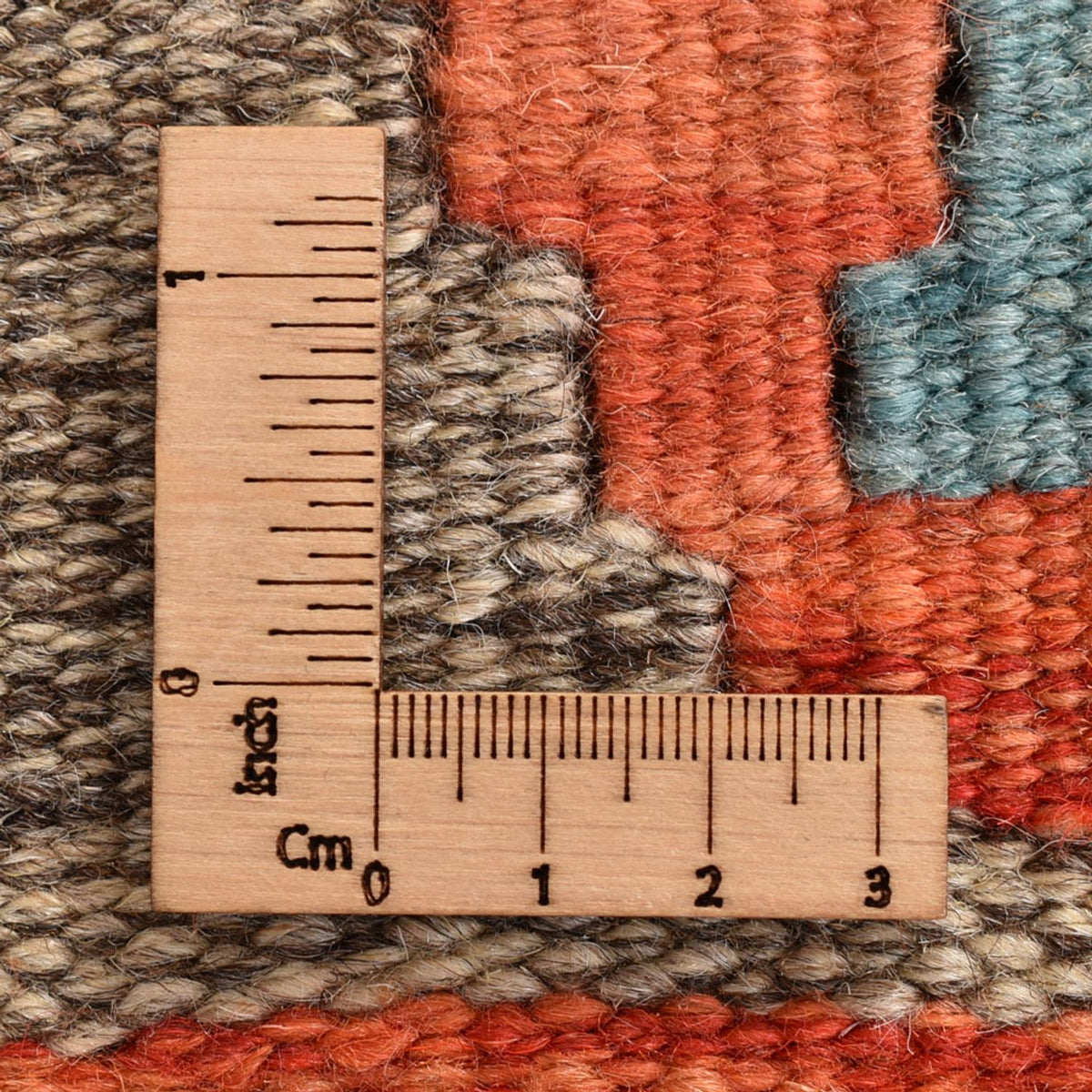 Løber Kelim-tæppe - orientalsk - 196 x 84 cm - flerfarvet