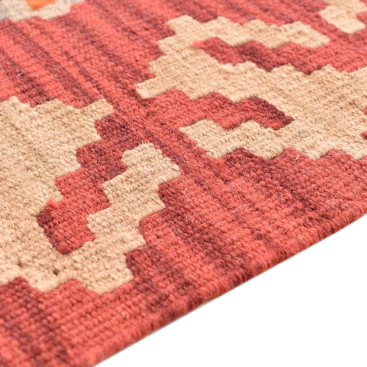 Løber Kelim-tæppe - orientalsk - 200 x 86 cm - flerfarvet