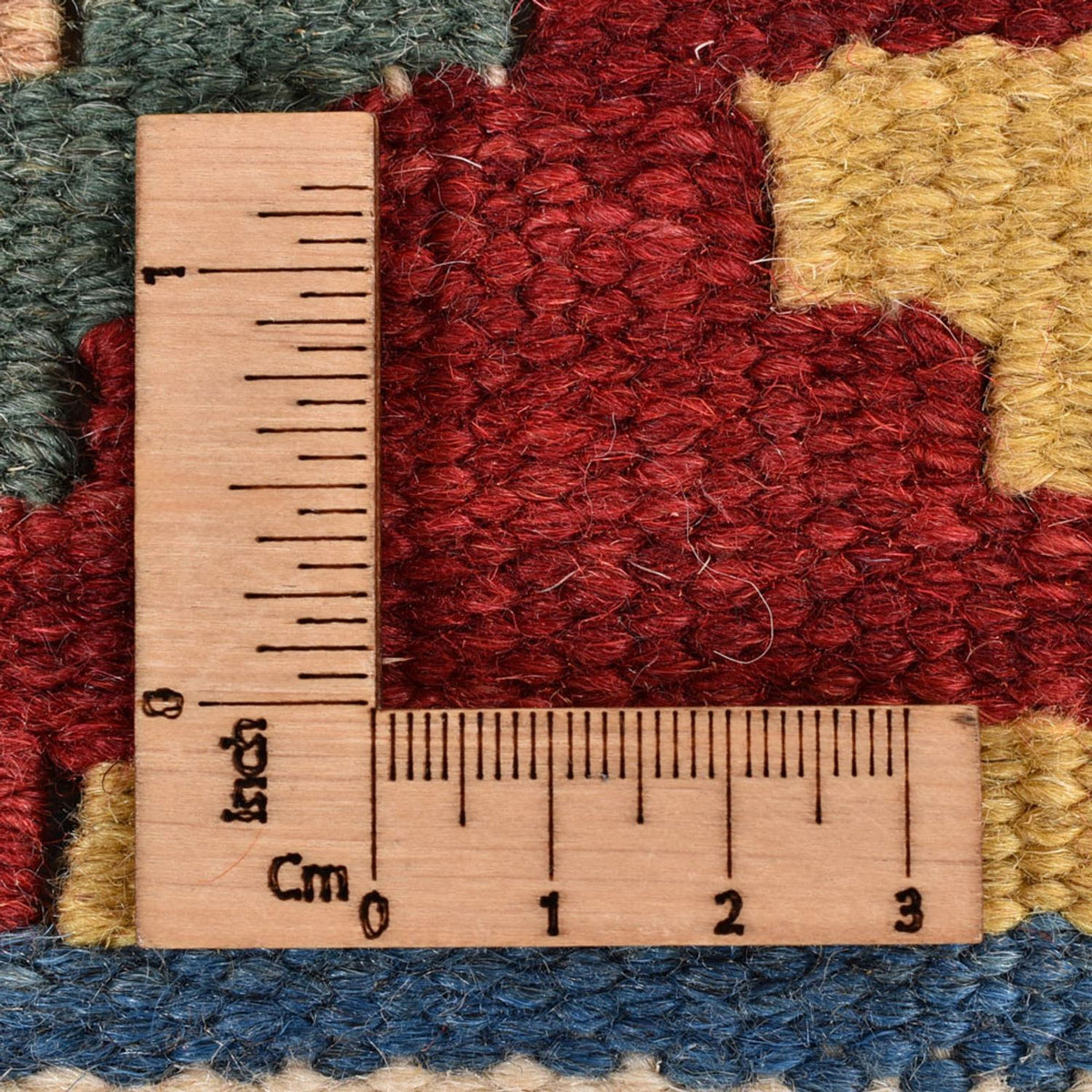 Løber Kelim-tæppe - orientalsk - 200 x 80 cm - flerfarvet