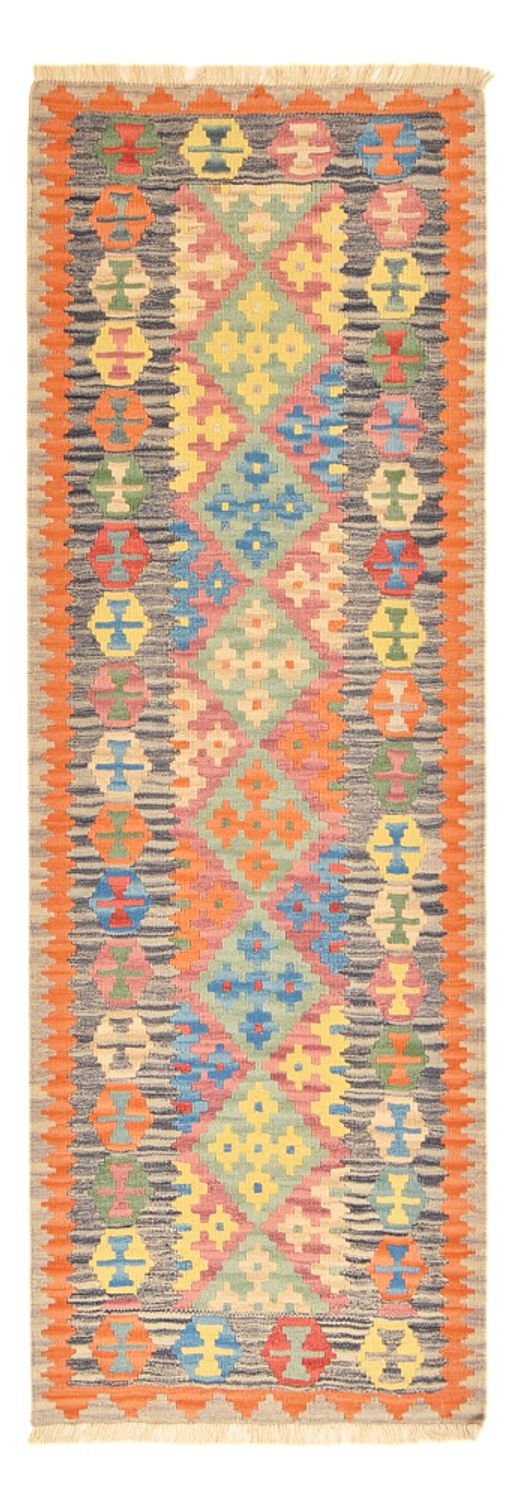 Løber Kelim-tæppe - orientalsk - 237 x 84 cm - flerfarvet