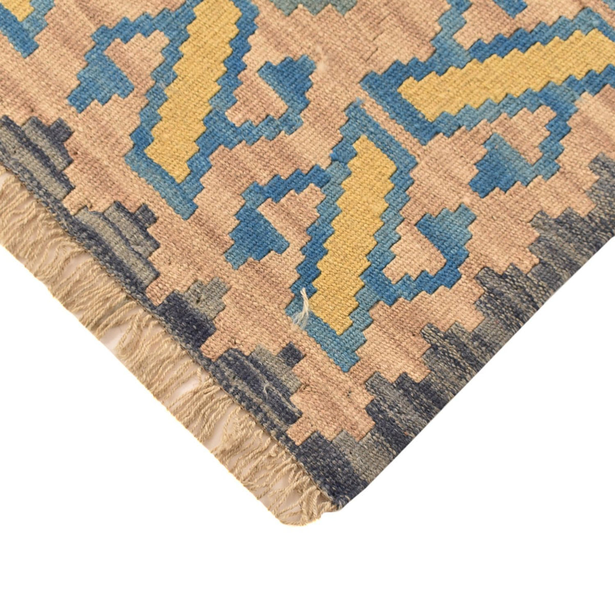 Løber Kelim-tæppe - orientalsk - 192 x 80 cm - flerfarvet