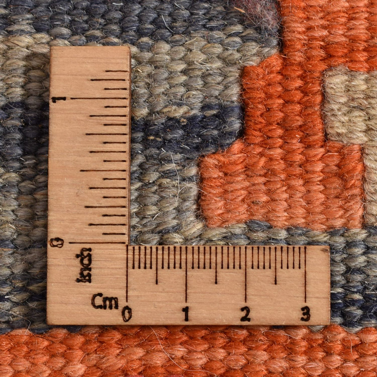 Kelim-tæppe - orientalsk - 229 x 175 cm - flerfarvet