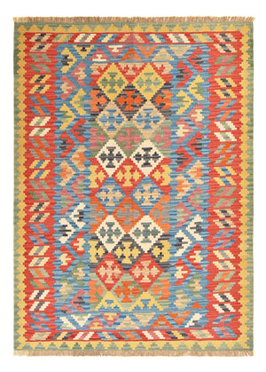 Kelim-tæppe - orientalsk - 235 x 172 cm - flerfarvet